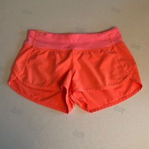 Lululemon Speed Shorts